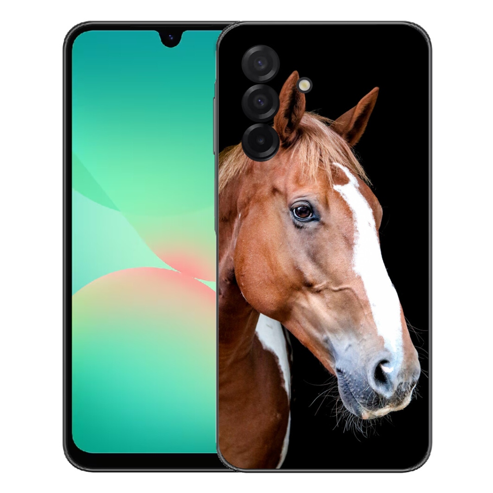 Gelový kryt mmCase na Samsung Galaxy A27 5G - hnědý kůň 3