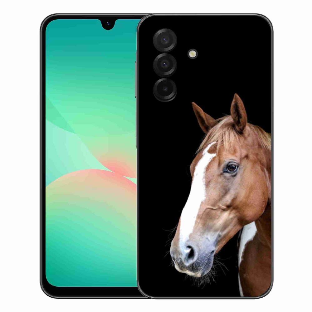 Gelový kryt mmCase na Samsung Galaxy A27 5G - hnědý kůň 3
