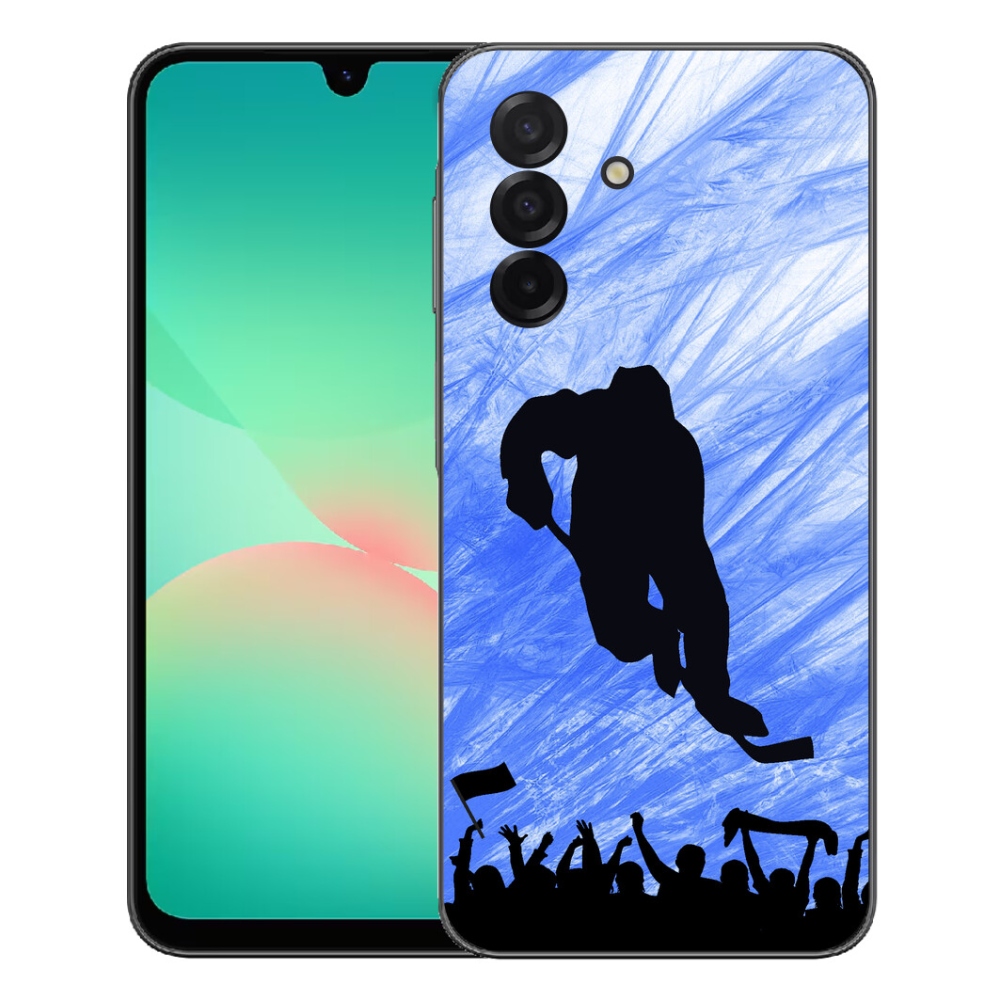 Gelový kryt mmCase na Samsung Galaxy A27 5G - hokejový hráč
