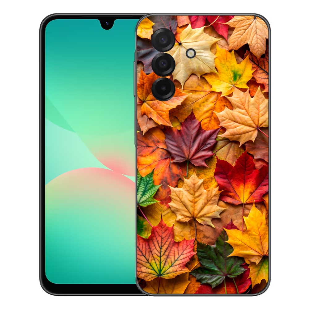 Gelový kryt mmCase na Samsung Galaxy A27 5G - javorové listy 2