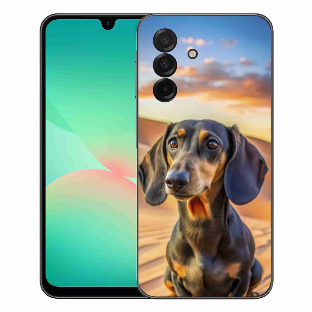 Gelový kryt mmCase na Samsung Galaxy A27 5G - jezevčík 3 