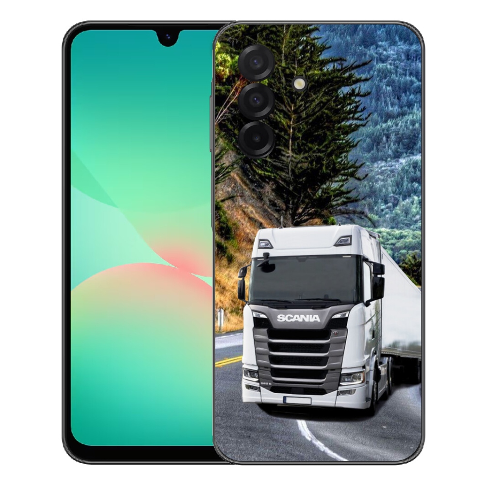 Gelový kryt mmCase na Samsung Galaxy A27 5G - kamion 1