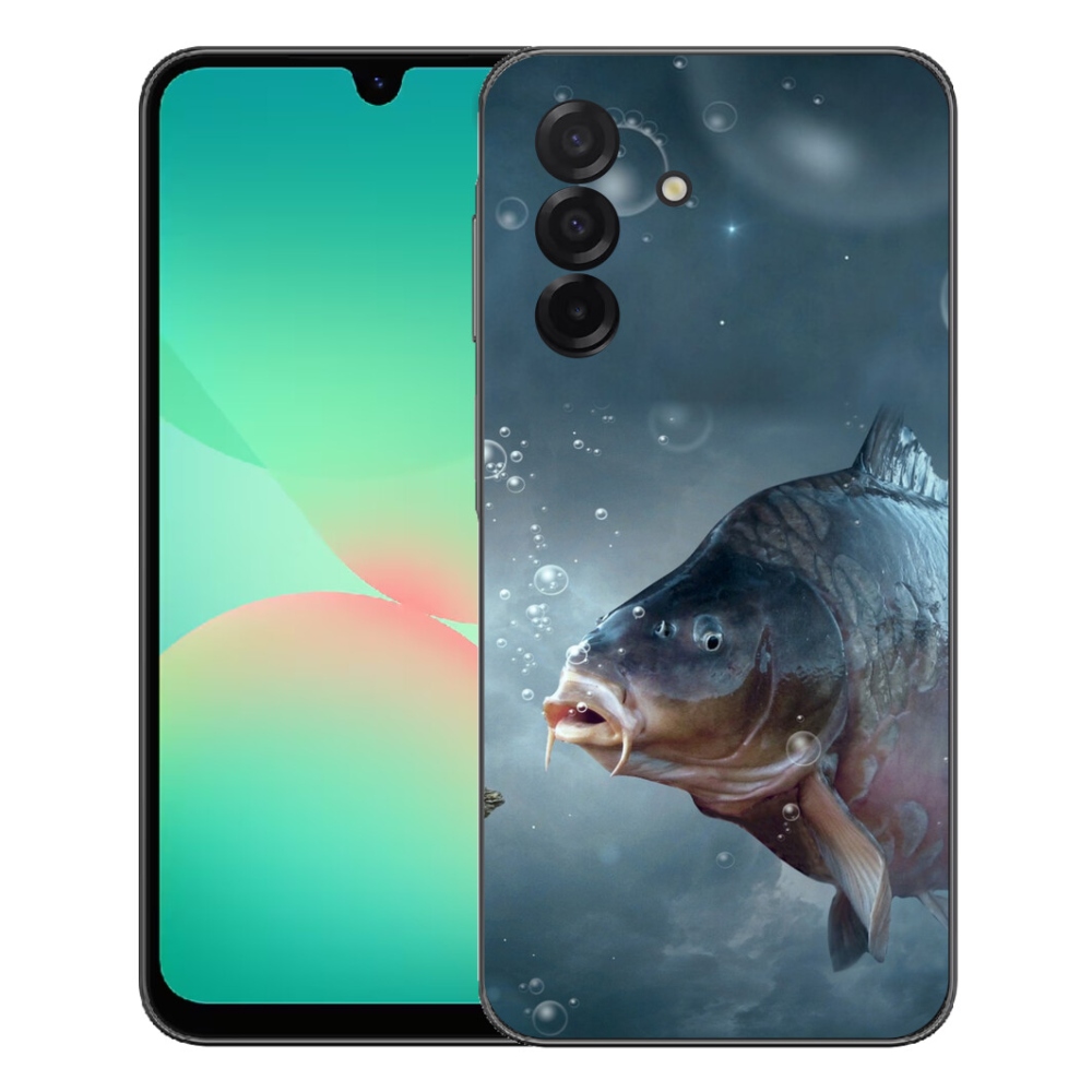 Gelový kryt mmCase na Samsung Galaxy A27 5G - kapr a bublinky
