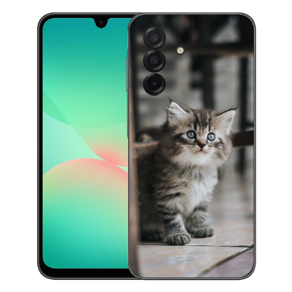 Gelový kryt mmCase na Samsung Galaxy A27 5G - koťátko