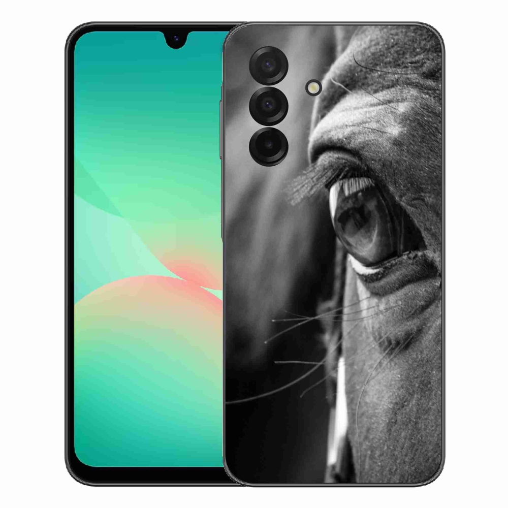 Gelový kryt mmCase na Samsung Galaxy A27 5G - koňský pohled