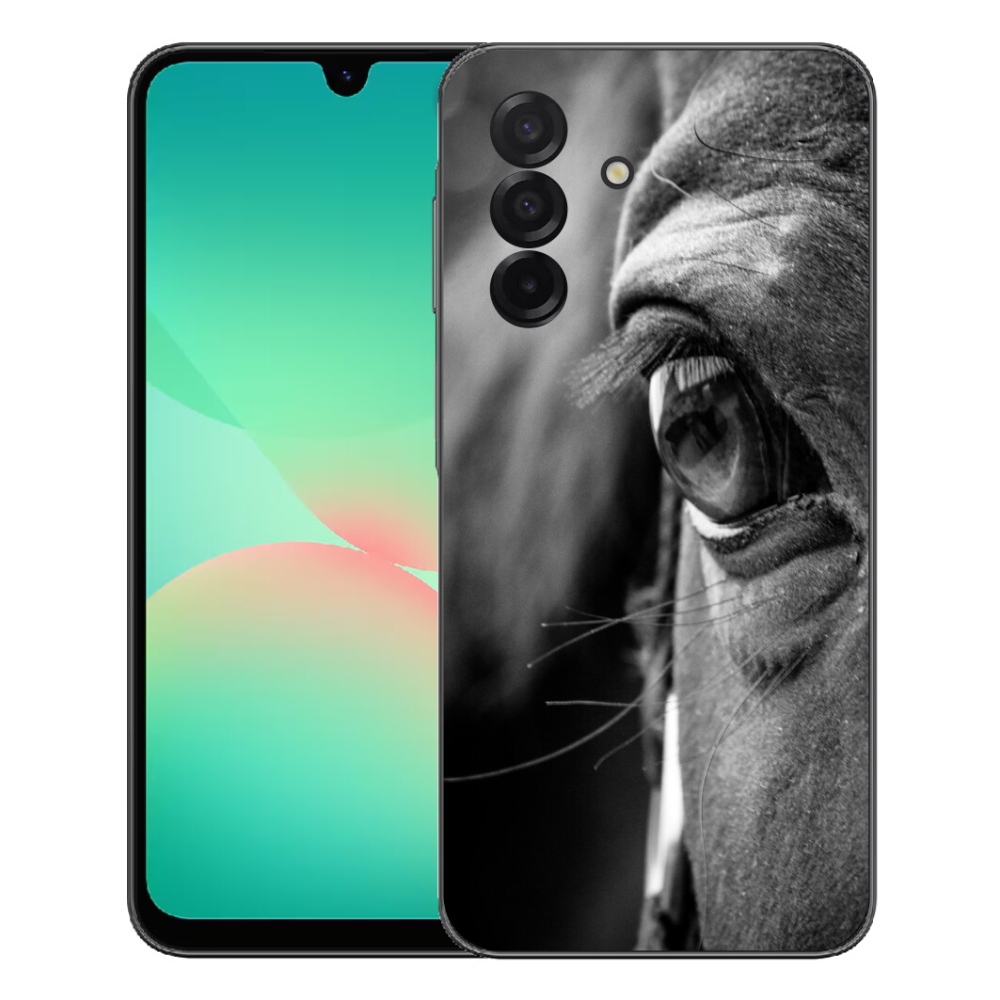 Gelový kryt mmCase na Samsung Galaxy A27 5G - koňský pohled