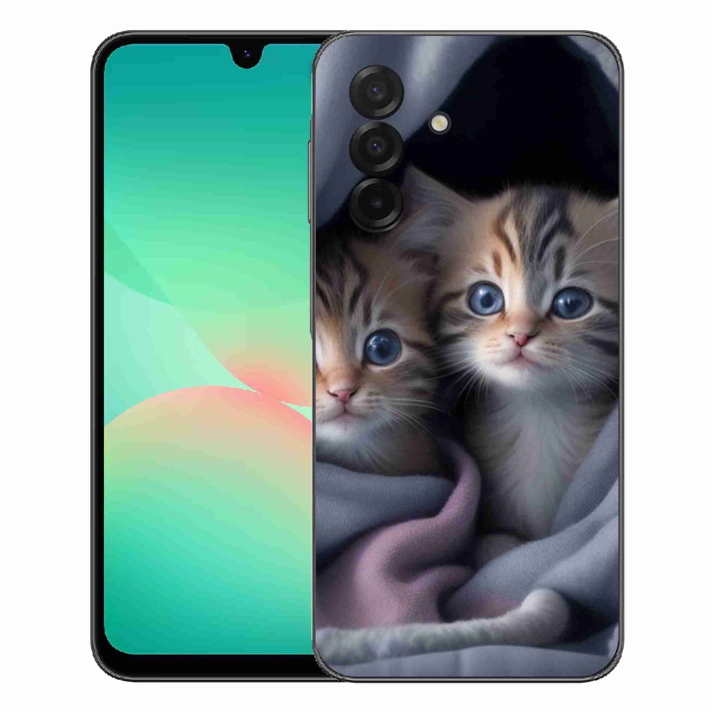 Gelový kryt mmCase na Samsung Galaxy A27 5G - kočičí duo 2