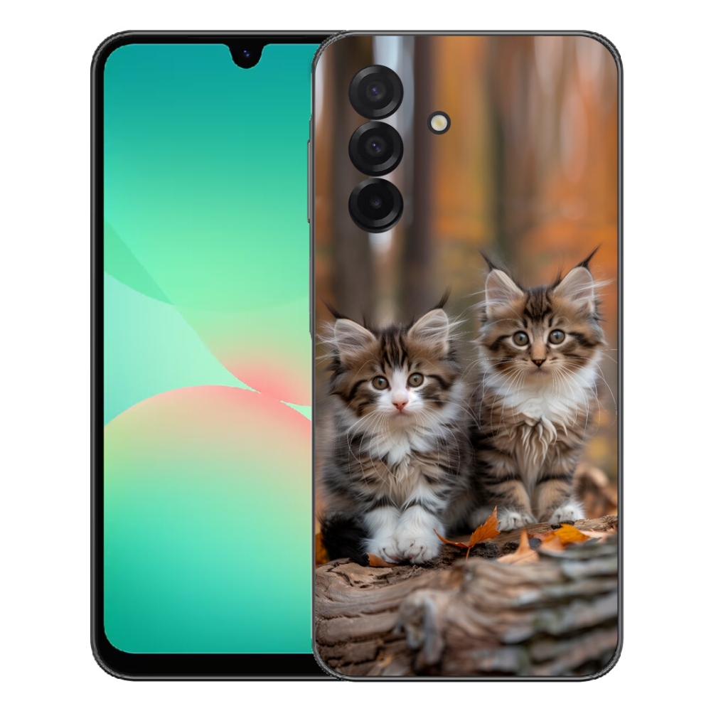 Gelový kryt mmCase na Samsung Galaxy A27 5G - kočičí duo 3