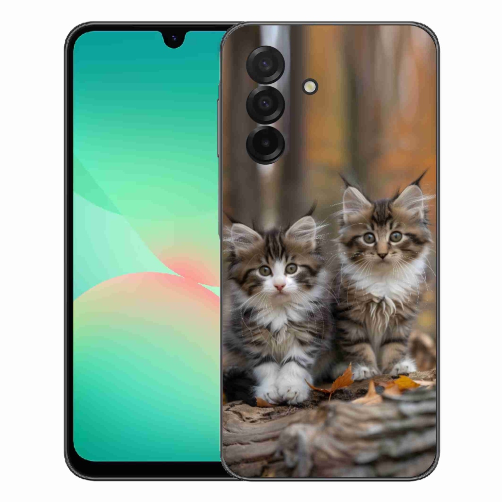 Gelový kryt mmCase na Samsung Galaxy A27 5G - kočičí duo 3