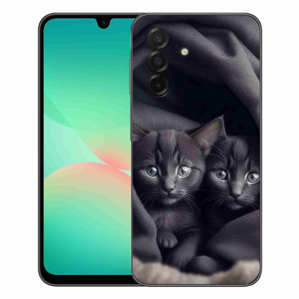 Gelový kryt mmCase na Samsung Galaxy A27 5G - kočičí duo