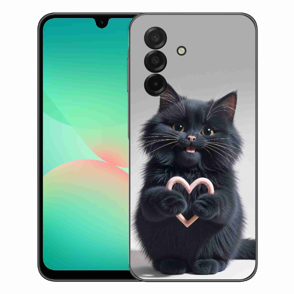 Gelový kryt mmCase na Samsung Galaxy A27 5G - kočičí láska 3