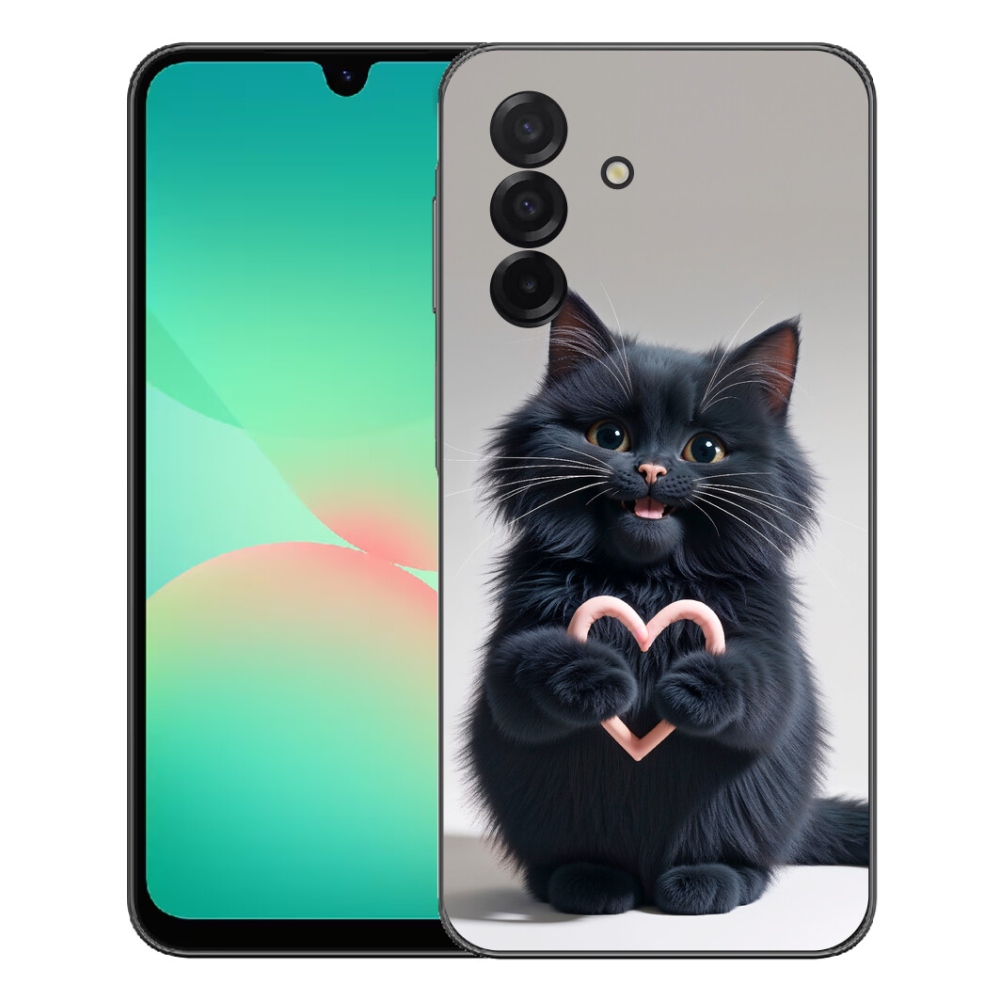 Gelový kryt mmCase na Samsung Galaxy A27 5G - kočičí láska 3