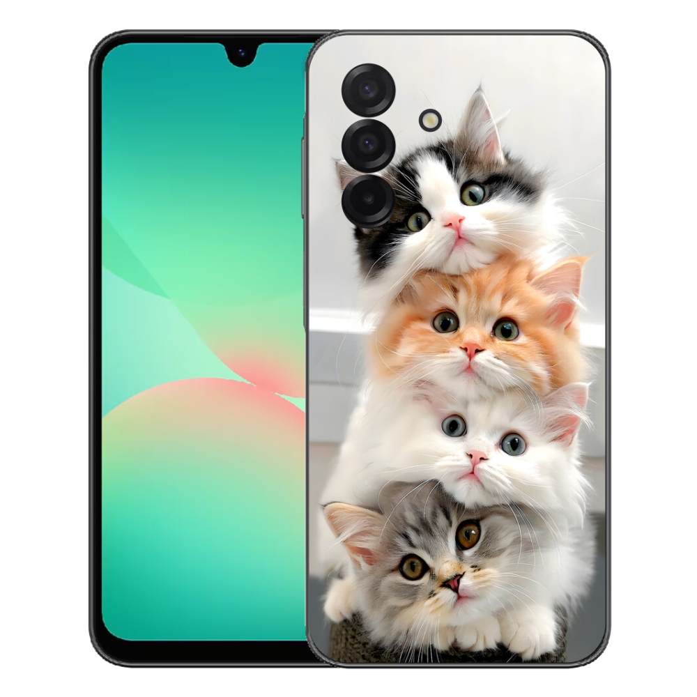 Gelový kryt mmCase na Samsung Galaxy A27 5G - kočičí parta