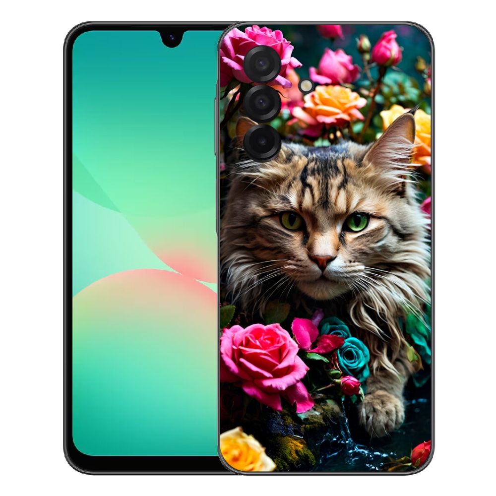 Gelový kryt mmCase na Samsung Galaxy A27 5G - kočíčí pohled 2
