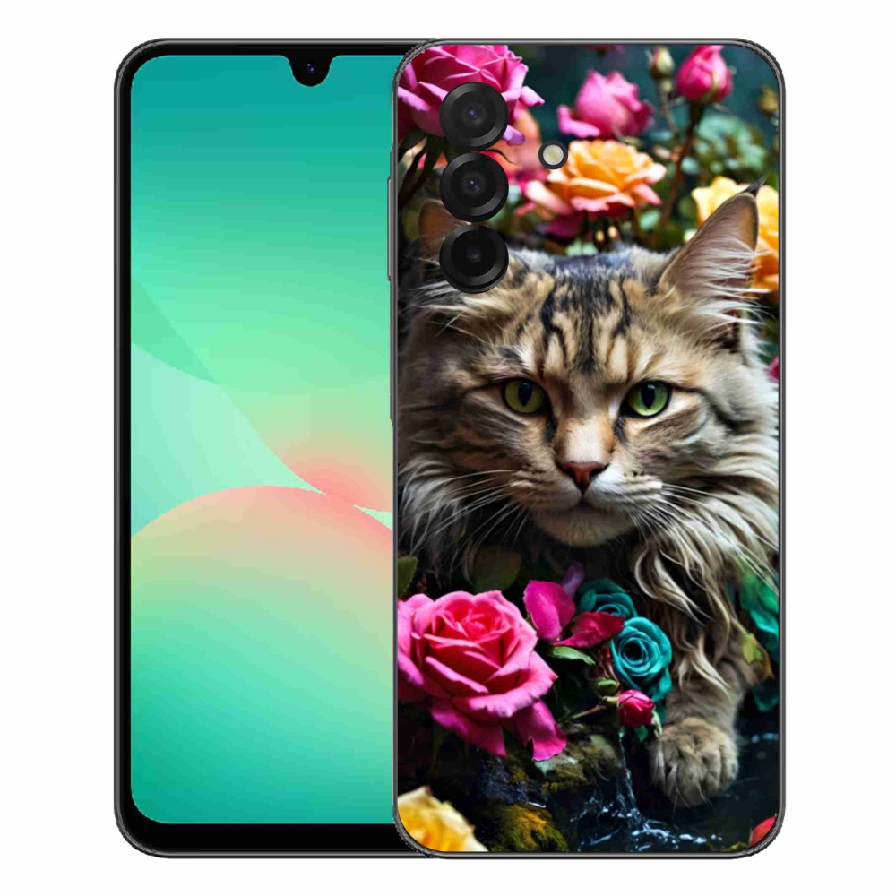 Gelový kryt mmCase na Samsung Galaxy A27 5G - kočíčí pohled 2