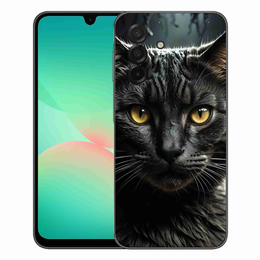 Gelový kryt mmCase na Samsung Galaxy A27 5G - kočičí pohled 3
