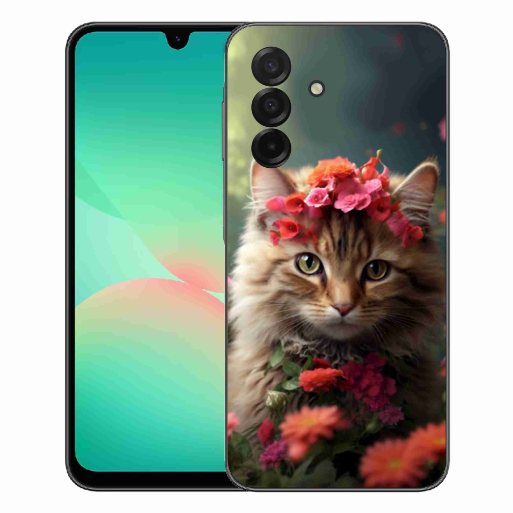 Gelový kryt mmCase na Samsung Galaxy A27 5G - kočíčí princezna