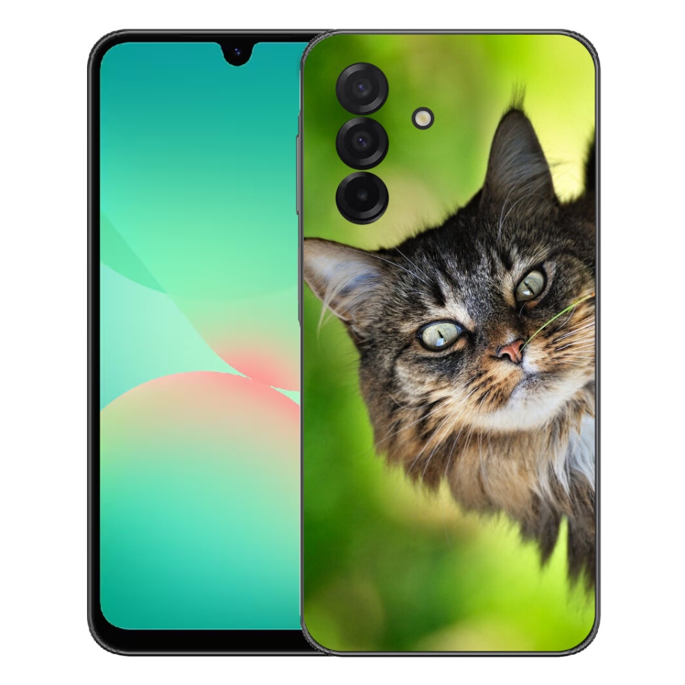 Gelový kryt mmCase na Samsung Galaxy A27 5G - kočka 3