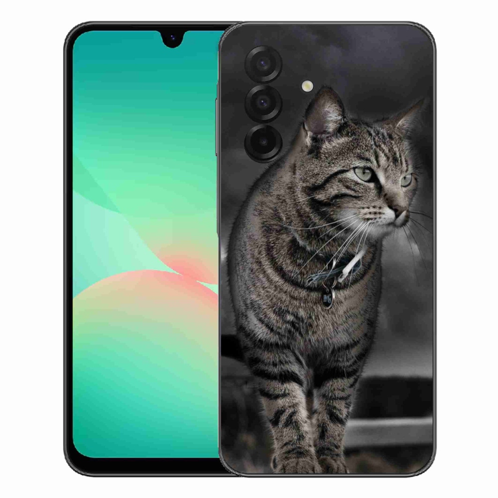 Gelový kryt mmCase na Samsung Galaxy A27 5G - kočka
