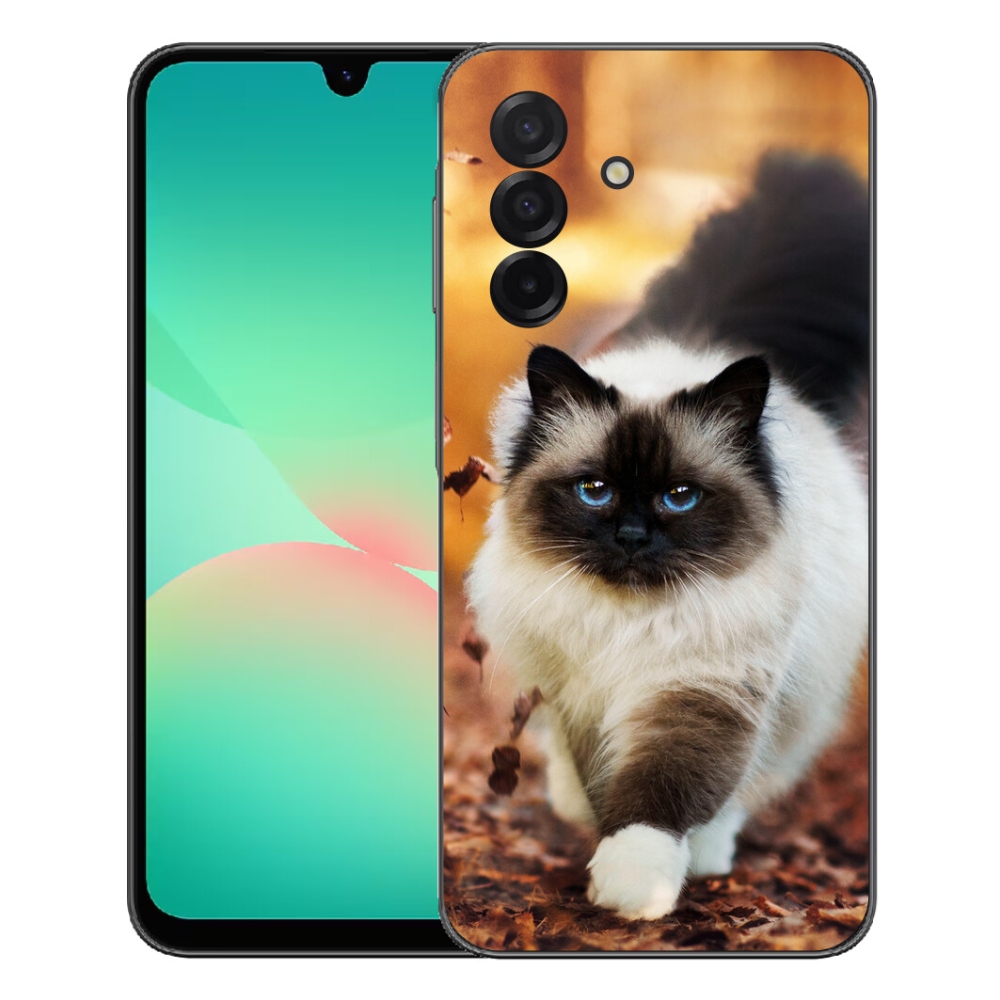 Gelový kryt mmCase na Samsung Galaxy A27 5G - kočka