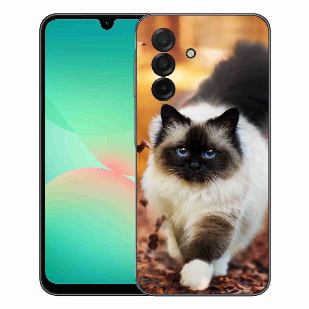 Gelový kryt mmCase na Samsung Galaxy A27 5G - kočka