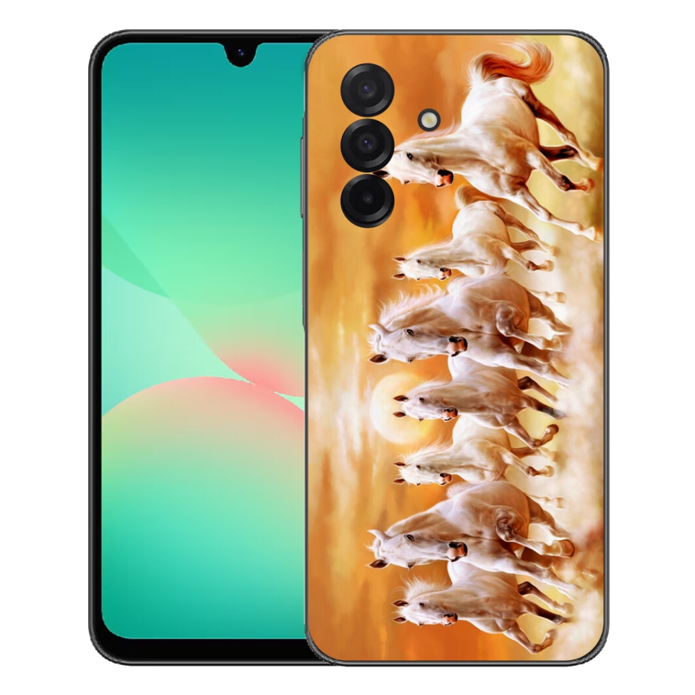 Gelový kryt mmCase na Samsung Galaxy A27 5G - koně 2