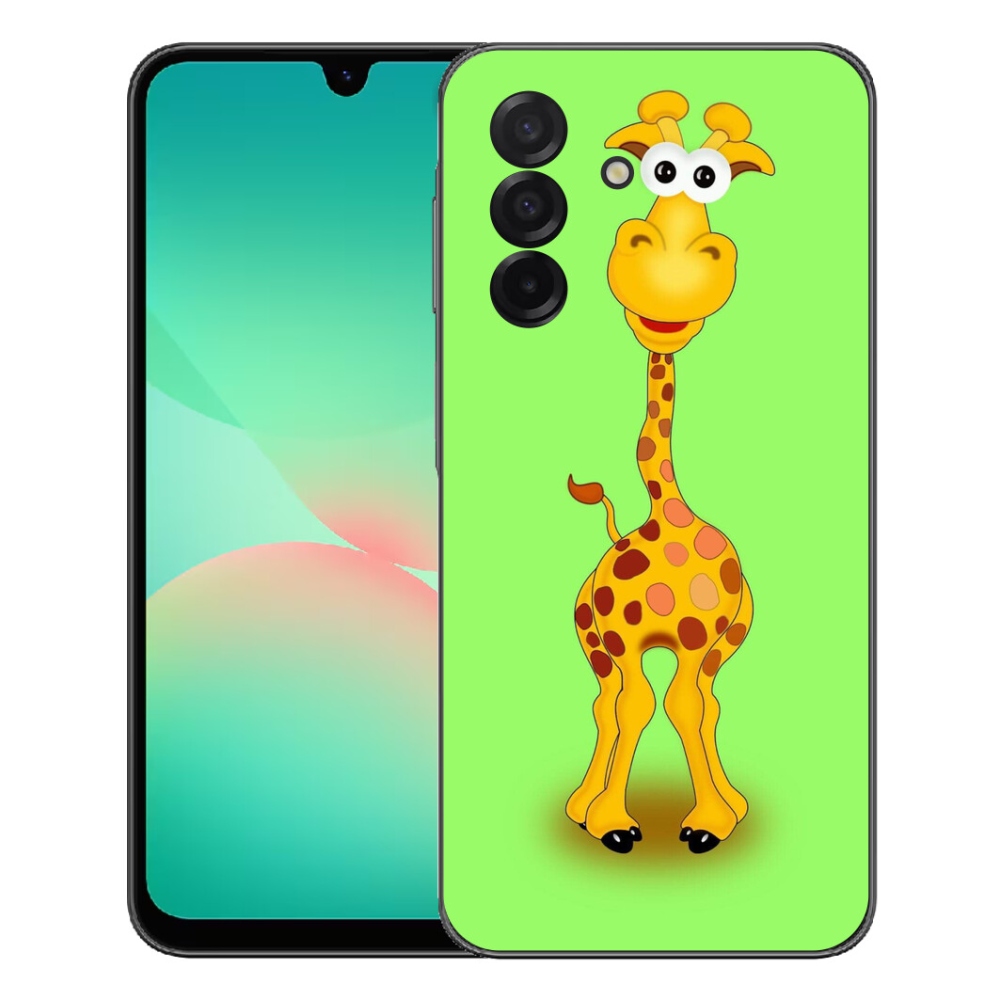 Gelový kryt mmCase na Samsung Galaxy A27 5G - kreslená žirafa
