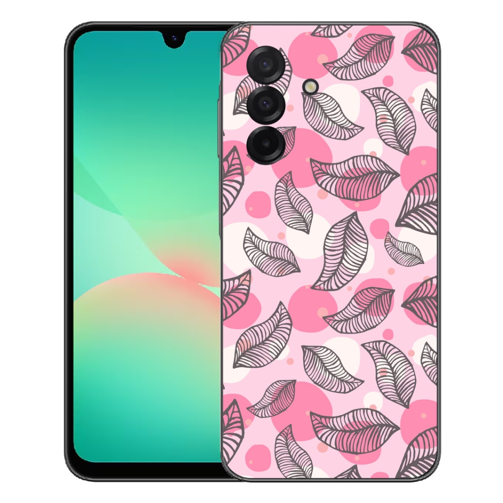Gelový kryt mmCase na Samsung Galaxy A27 5G - kreslené padající listy