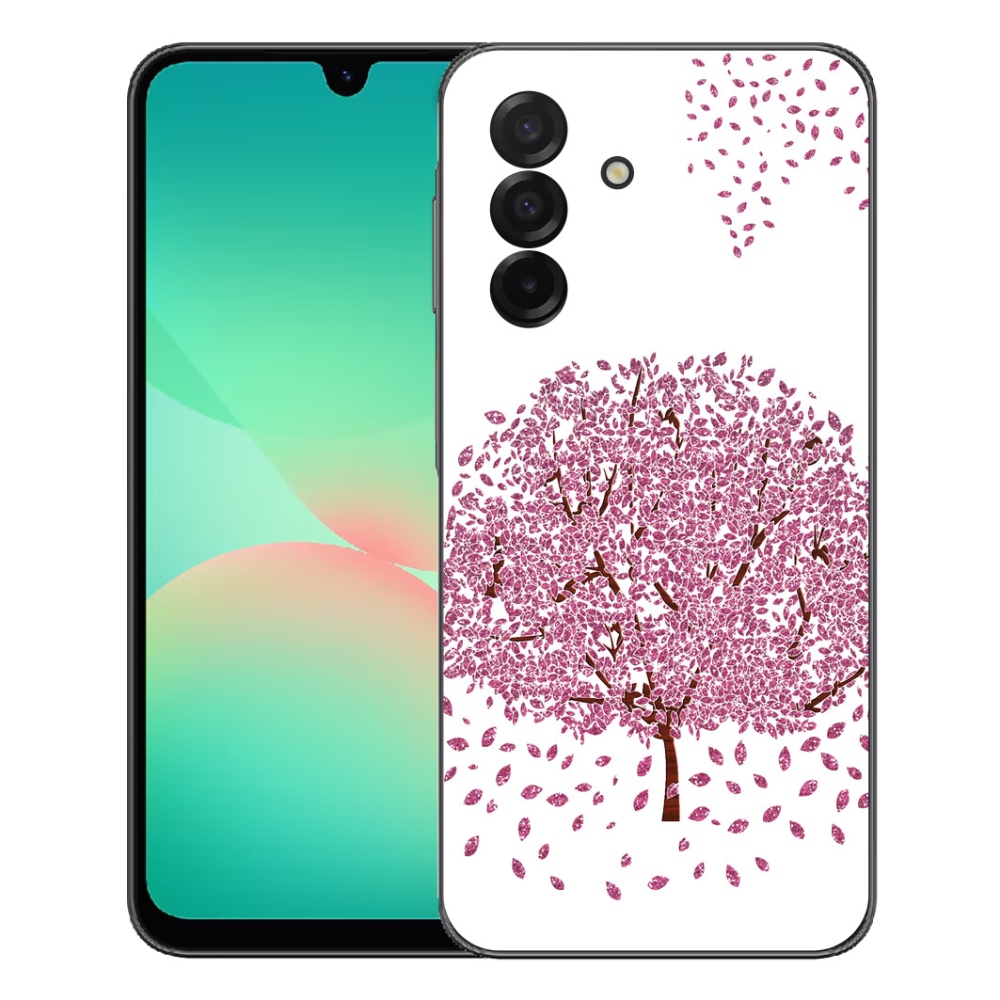 Gelový kryt mmCase na Samsung Galaxy A27 5G - kreslený strom s listy