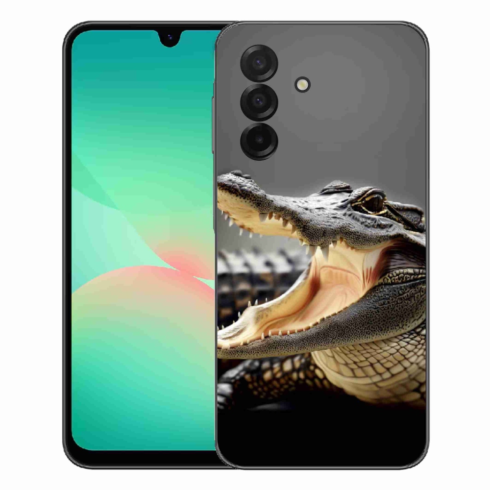 Gelový kryt mmCase na Samsung Galaxy A27 5G - krokodýl