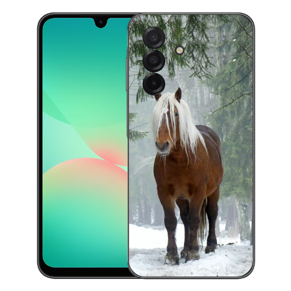 Gelový kryt mmCase na Samsung Galaxy A27 5G - kůň v lese
