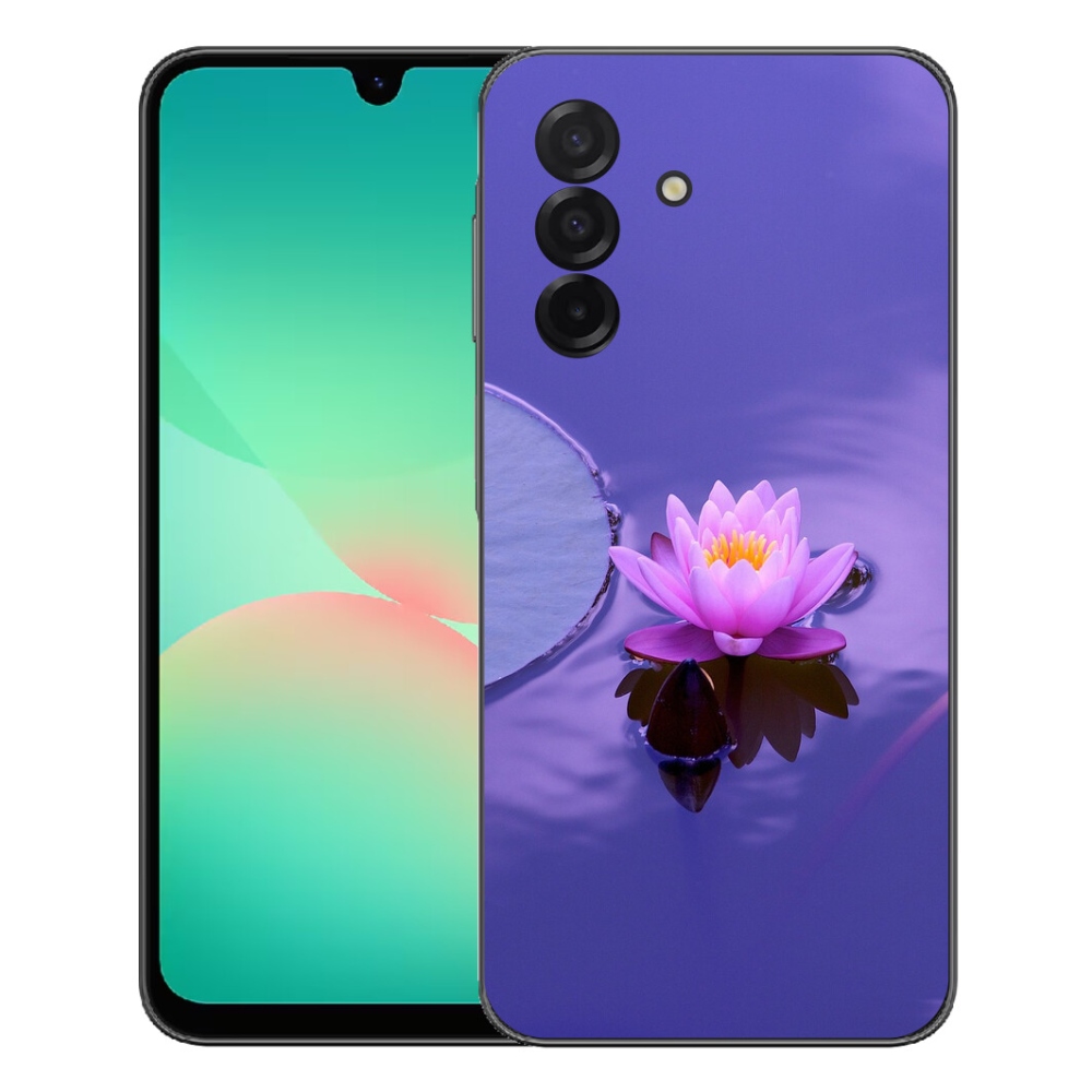 Gelový kryt mmCase na Samsung Galaxy A27 5G - květ na hladině