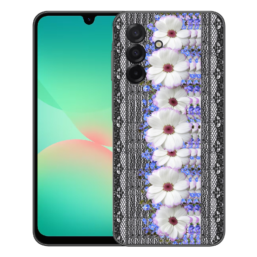 Gelový kryt mmCase na Samsung Galaxy A27 5G - květiny 8