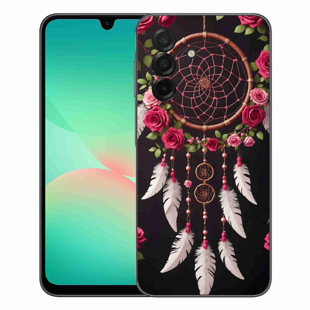 Gelový kryt mmCase na Samsung Galaxy A27 5G - lapač snů s růžemi