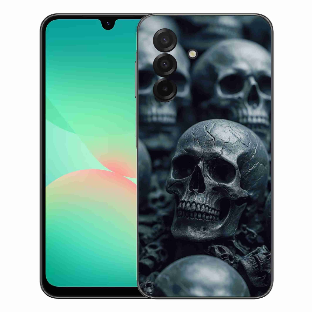 Gelový kryt mmCase na Samsung Galaxy A27 5G - lebka 2