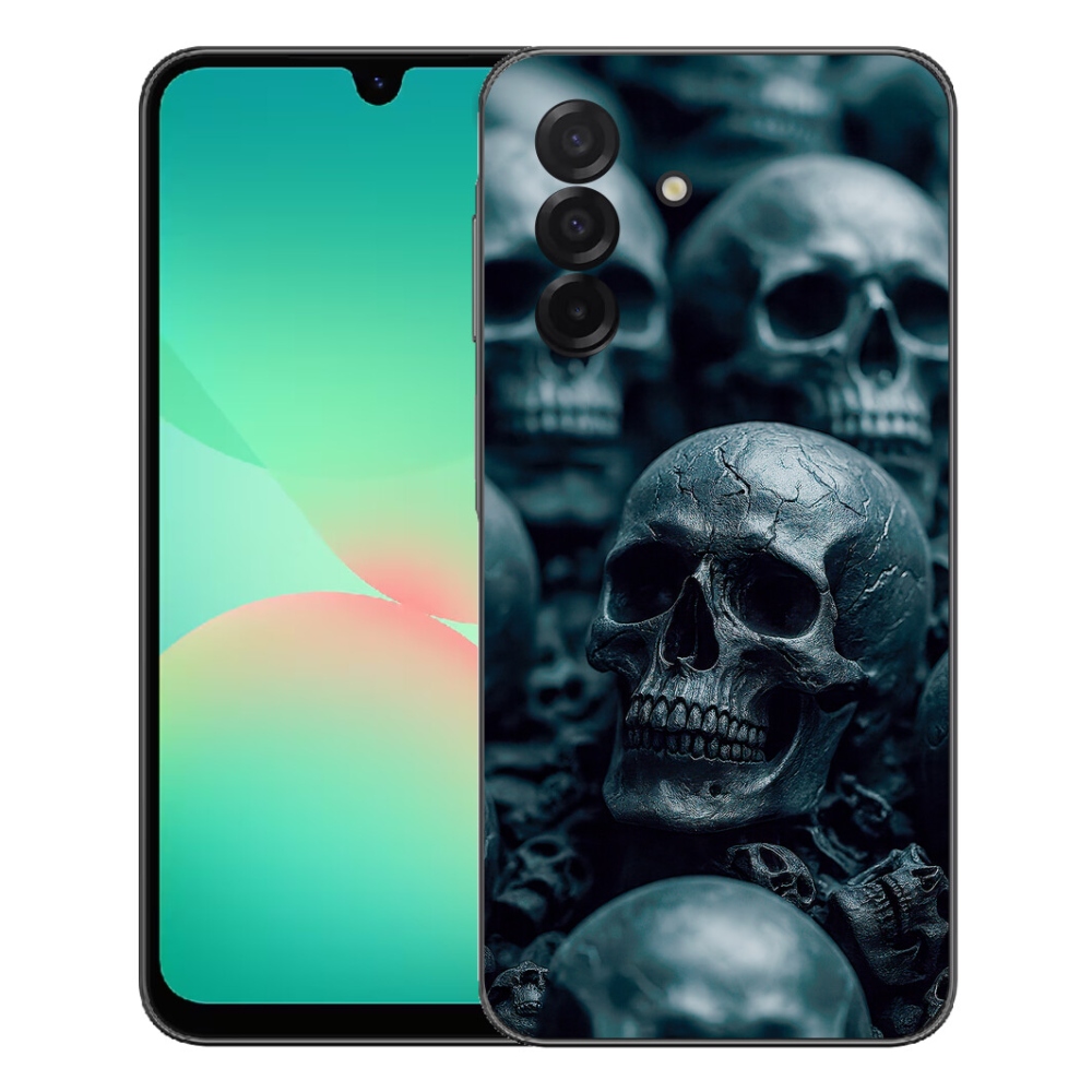 Gelový kryt mmCase na Samsung Galaxy A27 5G - lebka 2