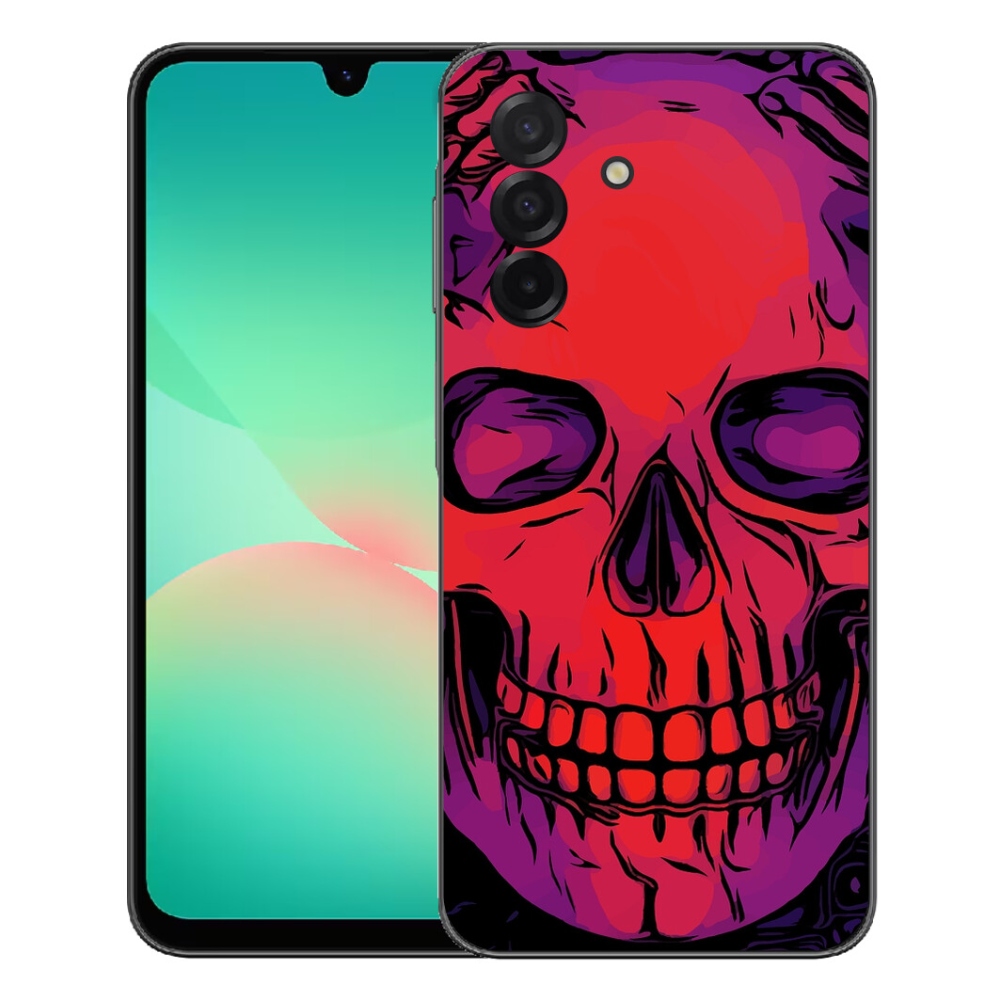 Gelový kryt mmCase na Samsung Galaxy A27 5G - lebka