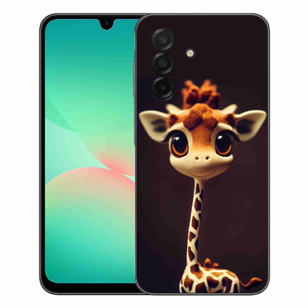 Gelový kryt mmCase na Samsung Galaxy A27 5G - malá žirafa