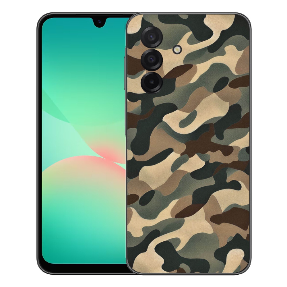 Gelový kryt mmCase na Samsung Galaxy A27 5G - maskáčový vzor 11