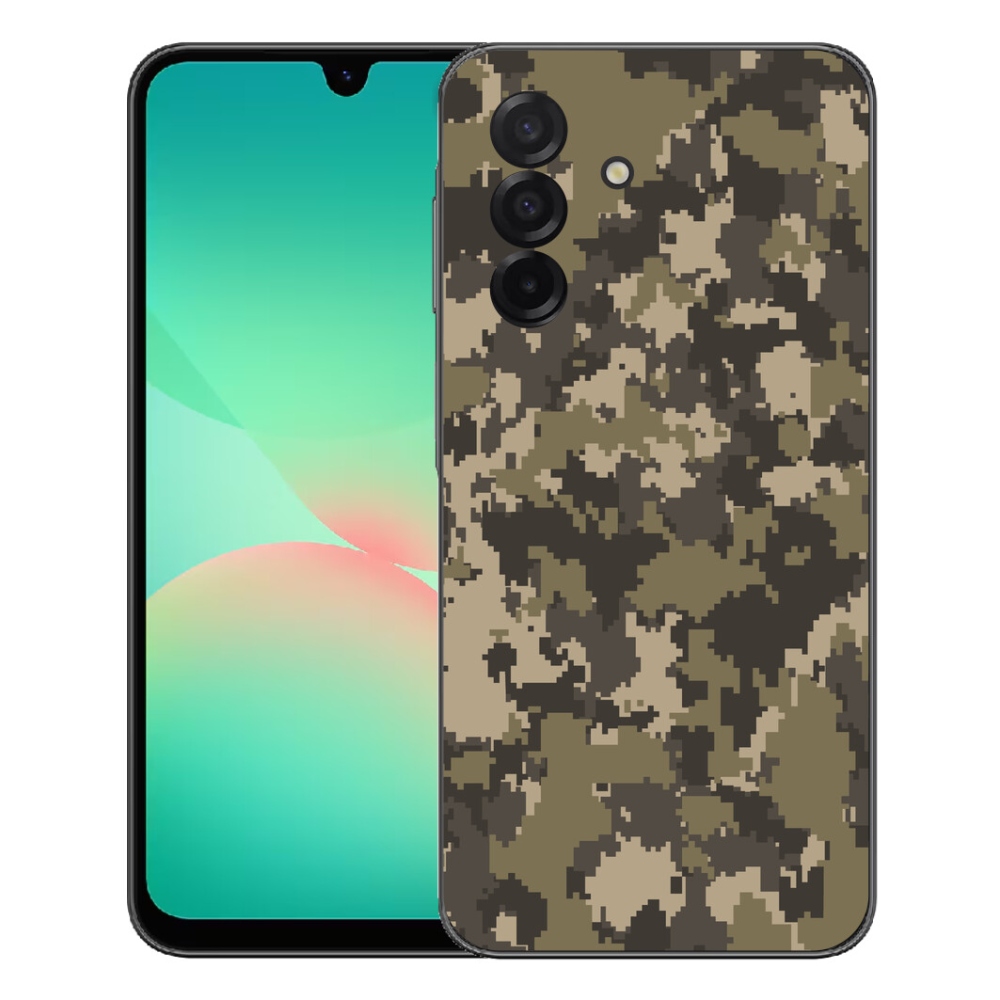 Gelový kryt mmCase na Samsung Galaxy A27 5G - maskáčový vzor 12