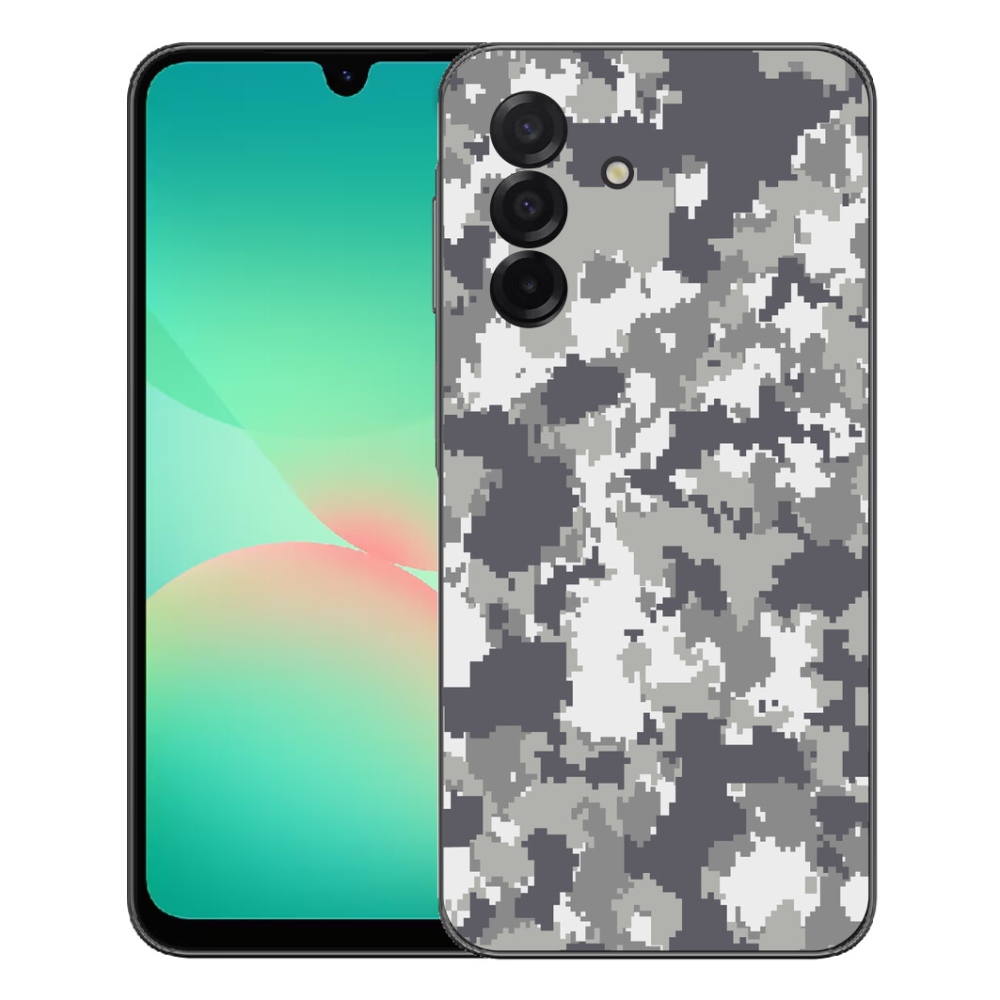 Gelový kryt mmCase na Samsung Galaxy A27 5G - maskáčový vzor 2