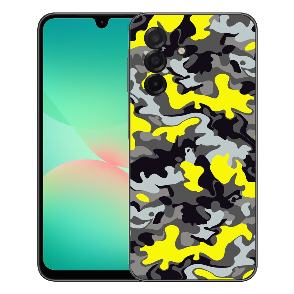 Gelový kryt mmCase na Samsung Galaxy A27 5G - maskáčový vzor 6