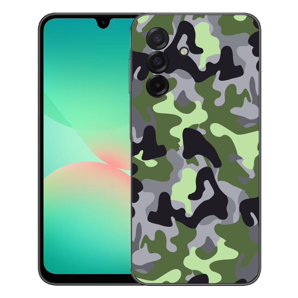 Gelový kryt mmCase na Samsung Galaxy A27 5G - maskáčový vzor 7