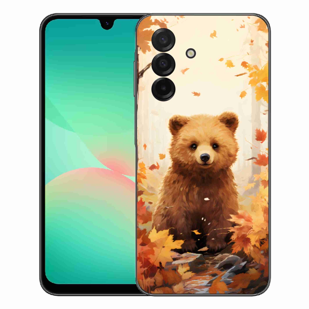 Gelový kryt mmCase na Samsung Galaxy A27 5G - medvěd v lese