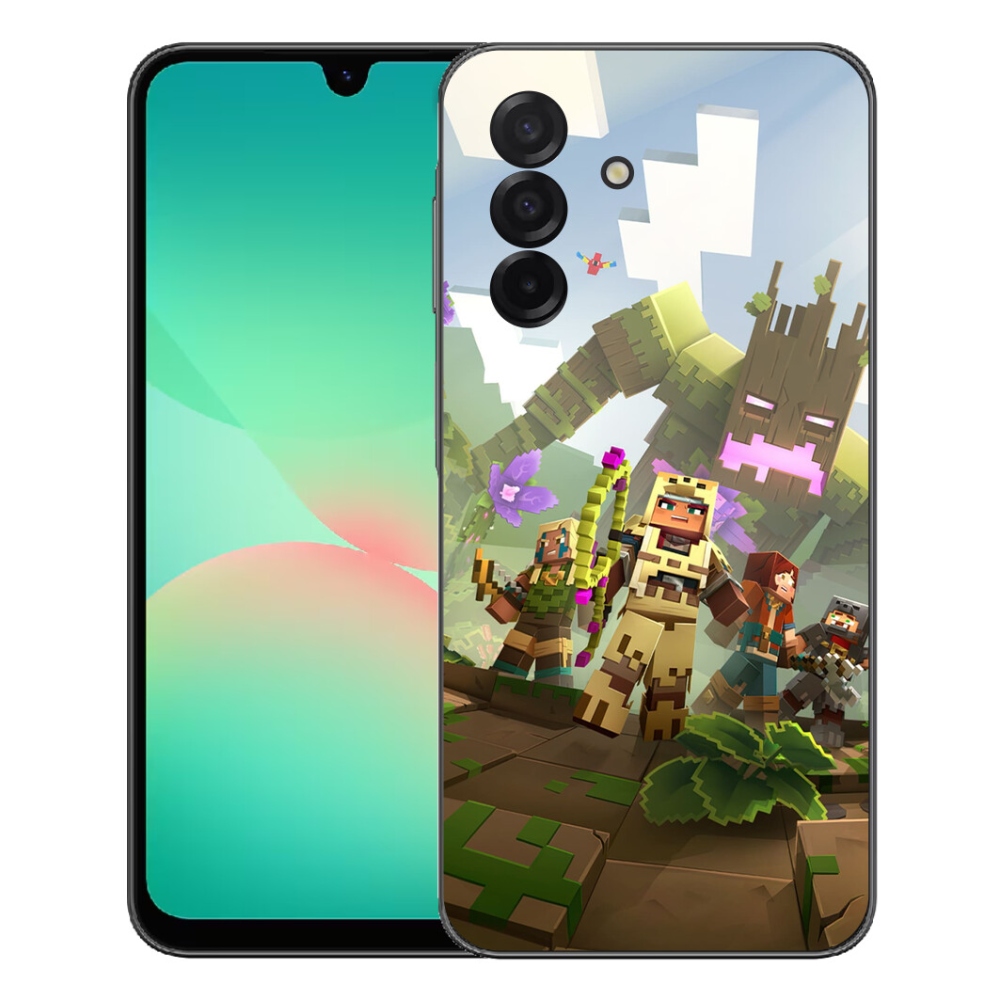 Gelový kryt mmCase na Samsung Galaxy A27 5G - minecraft 1