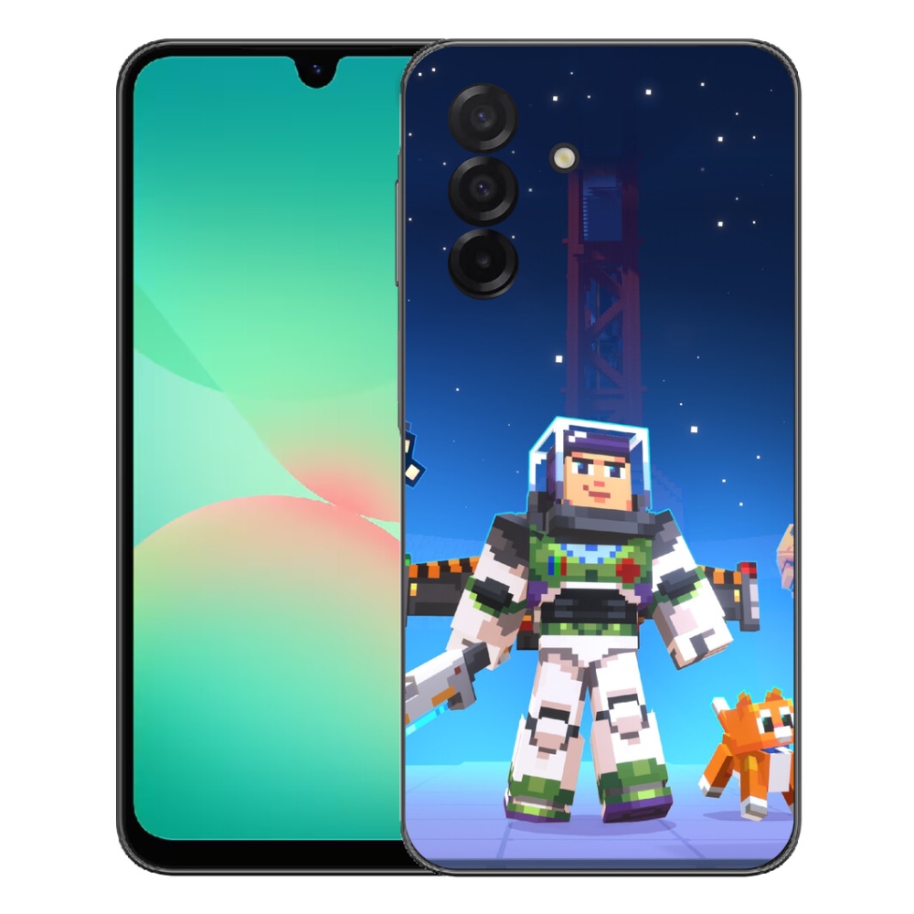 Gelový kryt mmCase na Samsung Galaxy A27 5G - minecraft 2