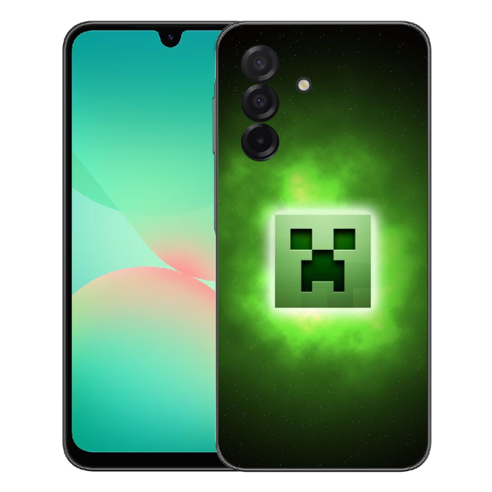 Gelový kryt mmCase na Samsung Galaxy A27 5G - minecraft