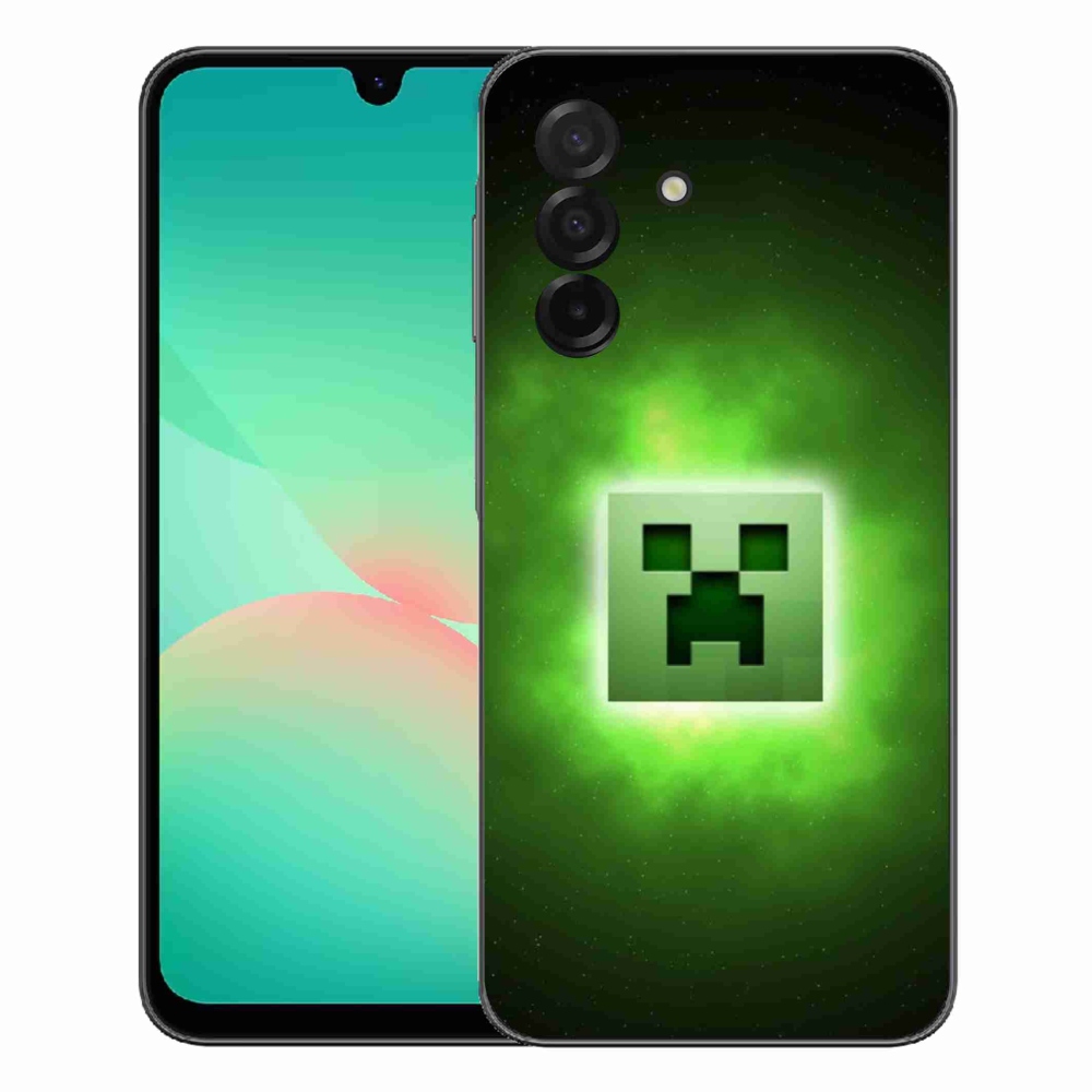 Gelový kryt mmCase na Samsung Galaxy A27 5G - minecraft