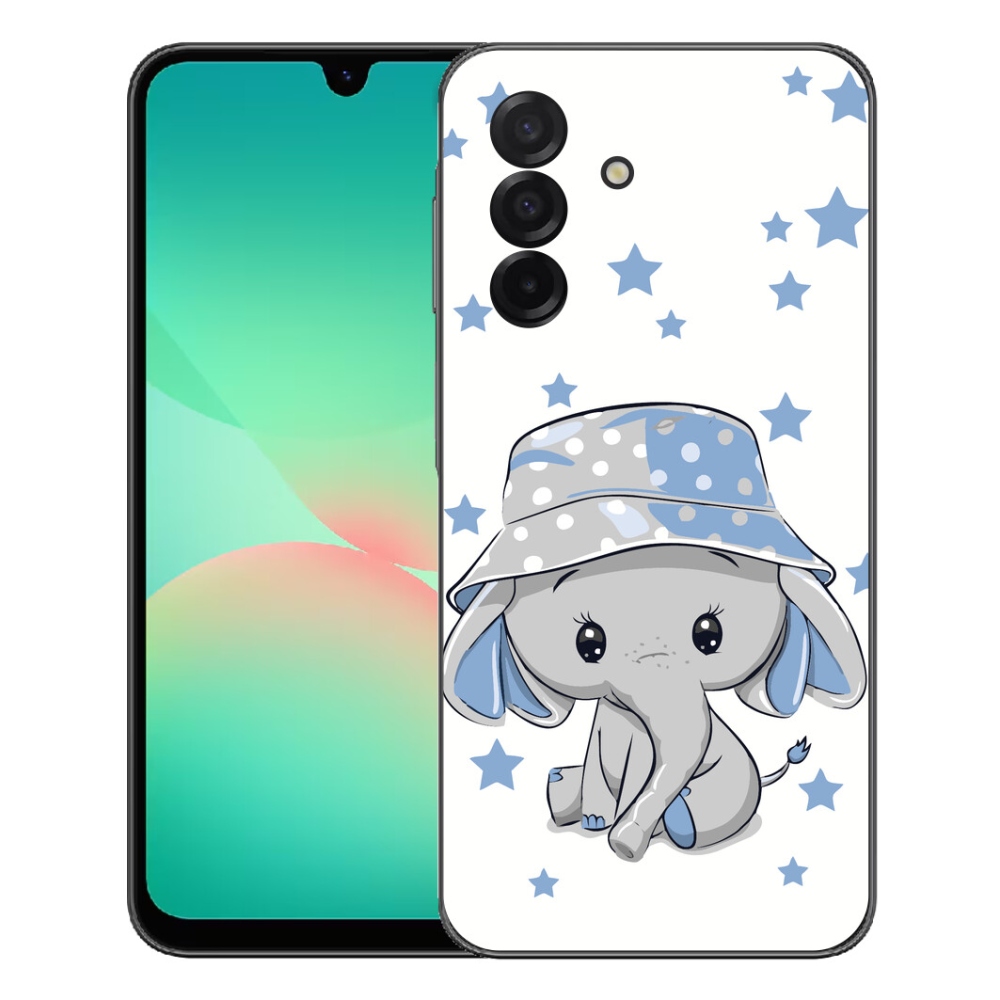 Gelový kryt mmCase na Samsung Galaxy A27 5G - modrý slon