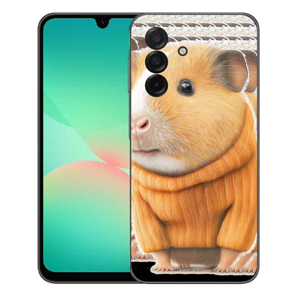 Gelový kryt mmCase na Samsung Galaxy A27 5G - morče ve svetru